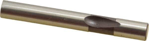Dayton Lamina - 1/4" Shank Diam, Ball Lock, M2 Grade High Speed Steel, Solid Mold Die Blank & Punch - 2" OAL, Blank Punch, Regular (LPB) Series - Industrial Tool & Supply