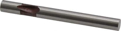 Dayton Lamina - 1/4" Shank Diam, Ball Lock, A2 Grade Tool Steel, Solid Mold Die Blank & Punch - 2-1/2" OAL, Blank Punch, Regular (LPB) Series - Industrial Tool & Supply