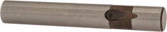 Dayton Lamina - 3/8" Shank Diam, Ball Lock, A2 Grade Tool Steel, Solid Mold Die Blank & Punch - 2-1/2" OAL, Blank Punch, Regular (LPB) Series - Industrial Tool & Supply