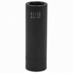 SK - Impact Socket - 1/2"DR 11/16" DEEP IMPACT SOCKET - Industrial Tool & Supply