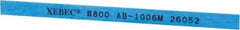 Value Collection - Rectangular, Ceramic Fiber Finishing Stick - 4" Long x 15/64" Wide x 1/32" Thick, 800 Grit, Super Fine Grade - Industrial Tool & Supply