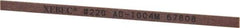 Value Collection - Rectangular, Ceramic Fiber Finishing Stick - 4" Long x 5/32" Wide x 1/32" Thick, 220 Grit, Very Fine Grade - Industrial Tool & Supply