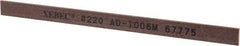 Value Collection - Rectangular, Ceramic Fiber Finishing Stick - 4" Long x 15/64" Wide x 1/32" Thick, 220 Grit, Very Fine Grade - Industrial Tool & Supply