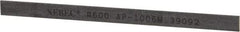 Value Collection - Rectangular, Ceramic Fiber Finishing Stick - 4" Long x 15/64" Wide x 1/32" Thick, 600 Grit, Super Fine Grade - Industrial Tool & Supply