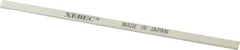 Value Collection - Rectangular, Ceramic Fiber Finishing Stick - 4" Long x 5/32" Width, 1,000 Grit, Ultra Fine Grade - Industrial Tool & Supply