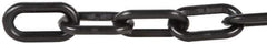 PRO-SAFE - 100' Long x 2" Wide Plastic Chain - Black - Industrial Tool & Supply