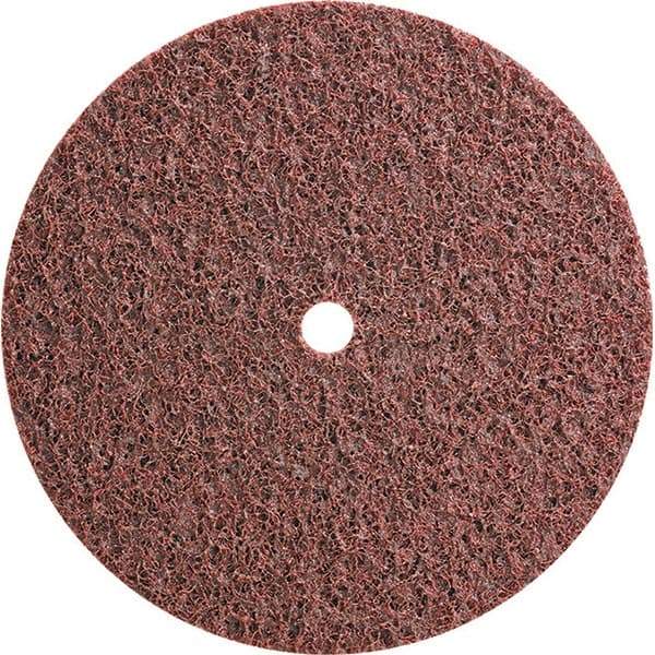 WALTER Surface Technologies - 5" Diam, Aluminum Oxide Hook & Loop Disc - Medium Grade, Coated, Series 07-R, Quick-Step Blendex - Industrial Tool & Supply