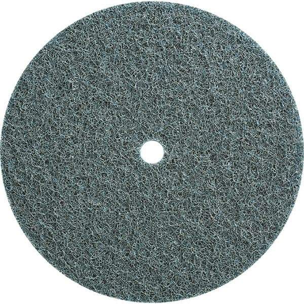 WALTER Surface Technologies - 5" Diam, Aluminum Oxide Hook & Loop Disc - Fine Grade, Coated, Series 07-R, Quick-Step Blendex - Industrial Tool & Supply