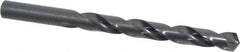 Hertel - 7/16" 135° High Speed Steel Jobber Drill - Oxide Finish, Right Hand Cut, Spiral Flute, Straight Shank, 5-1/2" OAL, Split Point - Industrial Tool & Supply