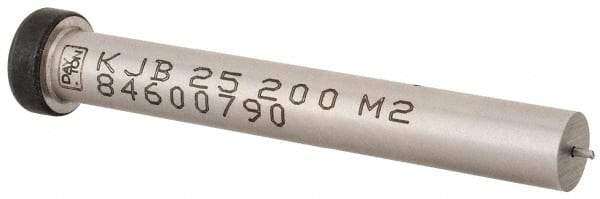 Dayton Lamina - 3/8" Head Diam, 1/4" Shank Diam, M2 Grade High Speed Steel, Solid Mold Die Blank & Punch - 1/8" Head Height, 2" OAL, Blank Punch, Jektole (KJB) Series - Industrial Tool & Supply