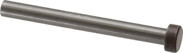 Dayton Lamina - 5/16" Head Diam, 3/16" Shank Diam, Basic Head, A2 Grade Tool Steel, Solid Mold Die Blank & Punch - 1/8" Head Height, 2" OAL, Blank Punch, Regular (KPB) Series - Industrial Tool & Supply