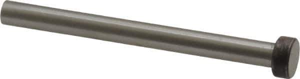 Dayton Lamina - 5/16" Head Diam, 3/16" Shank Diam, Basic Head, A2 Grade Tool Steel, Solid Mold Die Blank & Punch - 1/8" Head Height, 2-1/4" OAL, Blank Punch, Regular (KPB) Series - Industrial Tool & Supply