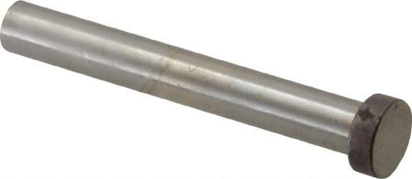 Dayton Lamina - 3/8" Head Diam, 1/4" Shank Diam, Basic Head, A2 Grade Tool Steel, Solid Mold Die Blank & Punch - 1/8" Head Height, 2" OAL, Blank Punch, Regular (KPB) Series - Industrial Tool & Supply