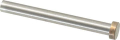 Dayton Lamina - 3/8" Head Diam, 1/4" Shank Diam, Basic Head, A2 Grade Tool Steel, Solid Mold Die Blank & Punch - 1/8" Head Height, 2-1/2" OAL, Blank Punch, Regular (KPB) Series - Industrial Tool & Supply