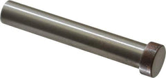 Dayton Lamina - 1/2" Head Diam, 3/8" Shank Diam, Basic Head, A2 Grade Tool Steel, Solid Mold Die Blank & Punch - 3/16" Head Height, 2-1/2" OAL, Blank Punch, Regular (KPB) Series - Industrial Tool & Supply
