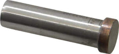 Dayton Lamina - 5/8" Head Diam, 1/2" Shank Diam, Basic Head, A2 Grade Tool Steel, Solid Mold Die Blank & Punch - 3/16" Head Height, 2" OAL, Blank Punch, Regular (KPB) Series - Industrial Tool & Supply