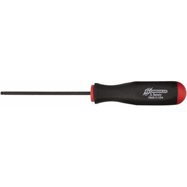 Bondhus - Hex Drivers Fastener Type: Hex Ball End System of Measurement: Metric - Industrial Tool & Supply