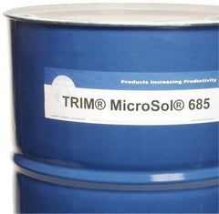 Master Fluid Solutions - Trim MicroSol 685, 54 Gal Drum Cutting & Grinding Fluid - Semisynthetic, For Machining - Industrial Tool & Supply