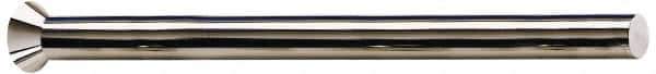 Dayton Lamina - 0.3938" Head Diam, 7/32" Shank Diam, Quill Head, High Speed Steel Solid Mold Die Blank & Punch - 60° Head Angle, 0.1532" Head Height, 2-1/2" OAL, Blank Punch, KWX Series - Industrial Tool & Supply