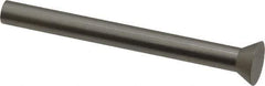 Dayton Lamina - 0.3375" Head Diam, 3/16" Shank Diam, Quill Head, High Speed Steel Solid Mold Die Blank & Punch - 60° Head Angle, 0.1313" Head Height, 2" OAL, Blank Punch, KWX Series - Industrial Tool & Supply