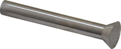 Dayton Lamina - 0.45" Head Diam, 1/4" Shank Diam, Quill Head, High Speed Steel Solid Mold Die Blank & Punch - 60° Head Angle, 0.175" Head Height, 2" OAL, Blank Punch, KWX Series - Industrial Tool & Supply