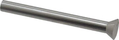 Dayton Lamina - 0.45" Head Diam, 1/4" Shank Diam, Quill Head, High Speed Steel Solid Mold Die Blank & Punch - 60° Head Angle, 0.175" Head Height, 2-1/2" OAL, Blank Punch, KWX Series - Industrial Tool & Supply