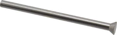 Dayton Lamina - 9/32" Head Diam, 5/32" Shank Diam, Quill Head, High Speed Steel Solid Mold Die Blank & Punch - 60° Head Angle, 7/64" Head Height, 2-1/2" OAL, Blank Punch, KWX Series - Industrial Tool & Supply