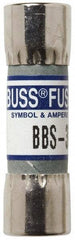 Cooper Bussmann - 250 VAC, 8 Amp, Fast-Acting General Purpose Fuse - Fuse Holder Mount, 1-3/8" OAL, 10 at AC kA Rating, 13/32" Diam - Industrial Tool & Supply