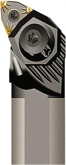 Seco - 50mm Min Bore Diam, 300mm OAL, 40mm Shank Diam, A-PWLN Indexable Boring Bar - 40mm Max Bore Depth, WN.. 0604.. Insert, Pin Lock Assembly Holding Method - Industrial Tool & Supply