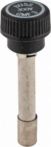 Cooper Bussmann - 300 VAC, 3 Amp, Time Delay Size Rejecting/NonRejecting Fuse - Fuse Holder Mount, 2-1/4" OAL, 10 at AC kA Rating, 15.9mm Diam - Industrial Tool & Supply