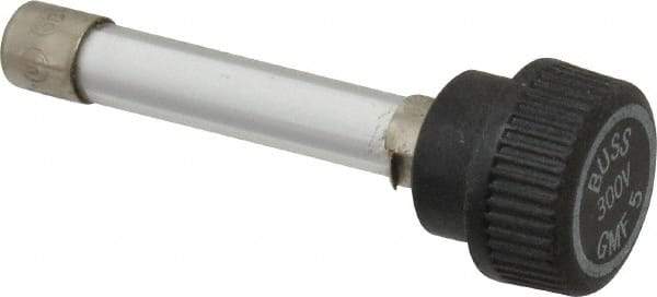Cooper Bussmann - 300 VAC, 5 Amp, Time Delay Size Rejecting/NonRejecting Fuse - Fuse Holder Mount, 2-1/4" OAL, 10 at AC kA Rating, 15.9mm Diam - Industrial Tool & Supply