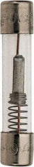 Cooper Bussmann - 250 VAC, 32 VDC, 4 Amp, Time Delay Miniature Glass Fuse - 1-1/4" OAL, 1/4" Diam - Industrial Tool & Supply