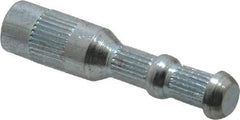 Wej-It - 5/16" Diam, 5/16" Drill, 1-9/16" OAL, 1" Min Embedment Drop-In Concrete Anchor - 12L14 Steel, Zinc-Plated Finish, Hex Nut Head, Hex Drive, 1/2" Thread Length - Industrial Tool & Supply