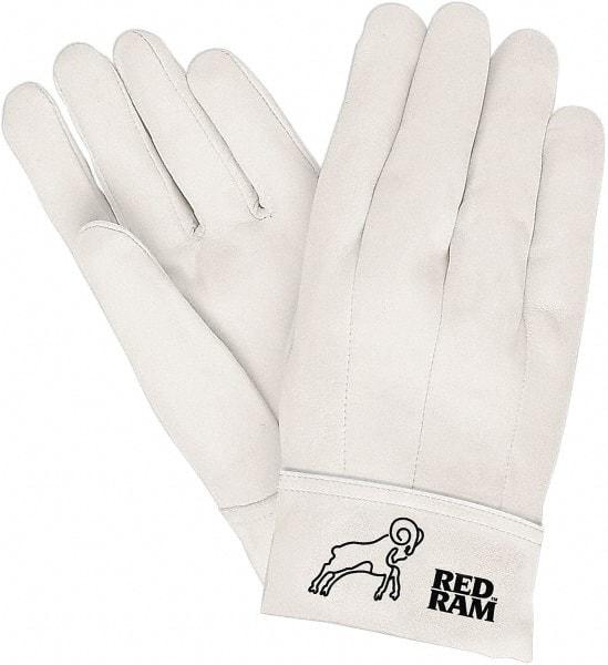 MCR Safety - Size 2XL Unlined Goatskin Welding Glove - Band Top Cuff, Straight Thumb, For MIG/TIG - Industrial Tool & Supply