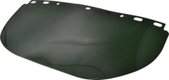 North - Scratch Resistant Green Propionate Welding Window - 8" High x 17" Wide x 0.06" Thick, Shade 5 - Industrial Tool & Supply