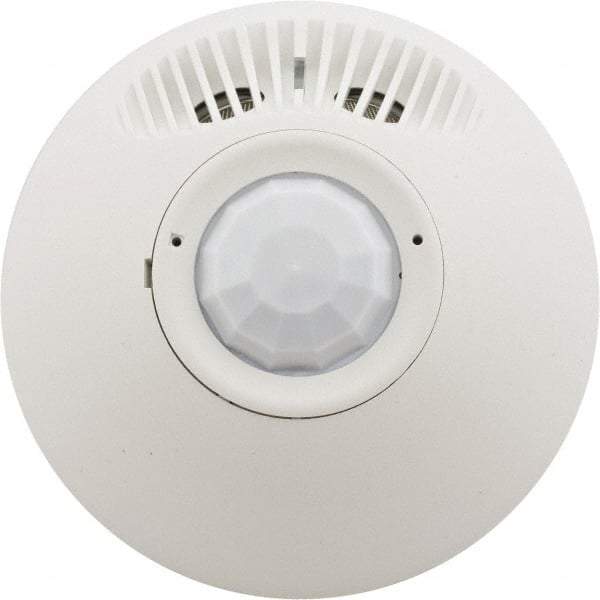 Hubbell Wiring Device-Kellems - 24 VAC/VDC, Indoor Ceiling Mount Infrared and Ultrasonic Sensor - 1-1/2 Inch High - Industrial Tool & Supply