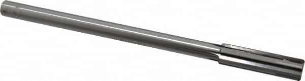 Made in USA - 0.563" Carbide-Tipped 6 Flute Chucking Reamer - Industrial Tool & Supply