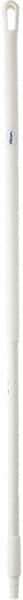 Vikan - 51 x 1-1/4" Fiberglass Squeegee Handle - European Threaded Connection, White - Industrial Tool & Supply