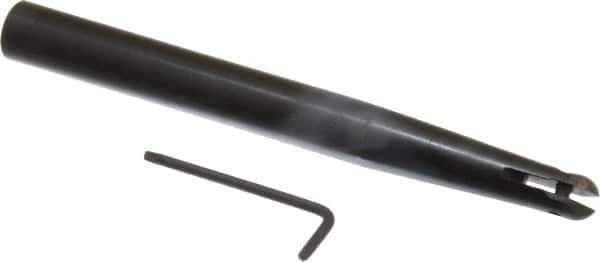 Minicut International - 1/2" Cut Diam, 3/8" Max Depth of Cut, 5/8" Shank Diam, 6" OAL, Indexable Ball Nose End Mill - 2.312" Head Length, Straight Shank, BNMI Toolholder, BNSI 0500 Insert - Industrial Tool & Supply