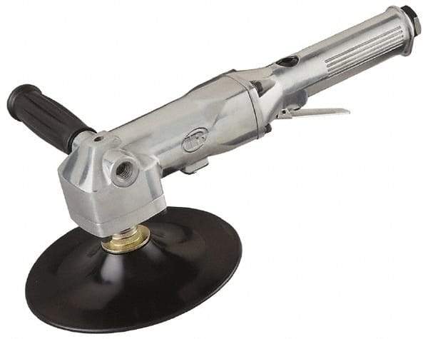 Ingersoll-Rand - 7" Max Disc, 5,000 RPM, Pneumatic Handheld Disc Sander - 28.98 CFM, 1/4 NPT Inlet, 0.5 hp - Industrial Tool & Supply