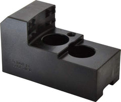 Schunk - 12" Max Chuck Diam Compatibility, Steel 1.5mm x 60° Serrated Hard Lathe Top Jaws - 21mm Groove Width, 50mm Wide x 2-1/2" High - Industrial Tool & Supply