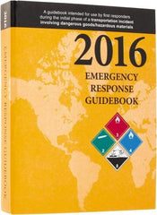 Brady SPC Sorbents - Emergency Response Guidebook Handbook, 1st Edition - 2016 - Industrial Tool & Supply