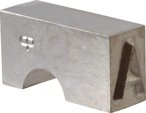 Pryor - Letter A, Individual Hardened Steel Type - 1/4 Inch Character - Industrial Tool & Supply