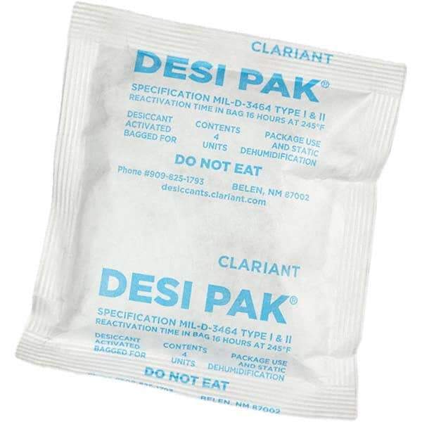 Armor Protective Packaging - Desiccant Packets Material: Clay Packet Size: 4 oz. - Industrial Tool & Supply