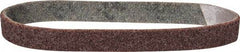 3M - 3/4" Wide x 18" OAL, Aluminum Oxide Abrasive Belt - Aluminum Oxide, Medium, Nonwoven, Series SE-BS - Industrial Tool & Supply