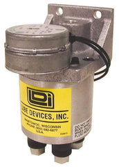 LDI Industries - 0.16 cc Output per Cycle, 2 Outlet Central Lubrication System Electric Pump - 66.55mm Wide x 134.37mm High, 120 Volt, Oil/Grease, 1/8-27 Outlet Thread, NPTF - Industrial Tool & Supply