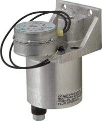 LDI Industries - 0.16 cc Output per Cycle, 1 Outlet Central Lubrication System Electric Pump - 66.55mm Wide x 134.37mm High, 120 Volt, Oil/Grease, 1/8-27 Outlet Thread, NPTF - Industrial Tool & Supply