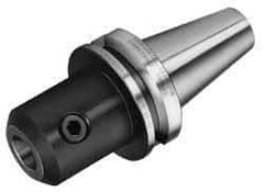 Kennametal - BT50 Taper Shank 1-1/4" Hole End Mill Holder/Adapter - 2-1/2" Nose Diam, 4.13" Projection, M24 Drawbar, Through-Spindle Coolant - Exact Industrial Supply