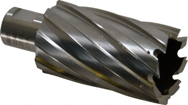 Hougen - 1-7/16" Diam x 2" Deep High Speed Steel Annular Cutter - Industrial Tool & Supply