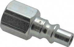 Parker - 1/4-18 Female NPTF ARO Pneumatic Hose Nipple - Steel, 1/4" Body Diam - Industrial Tool & Supply